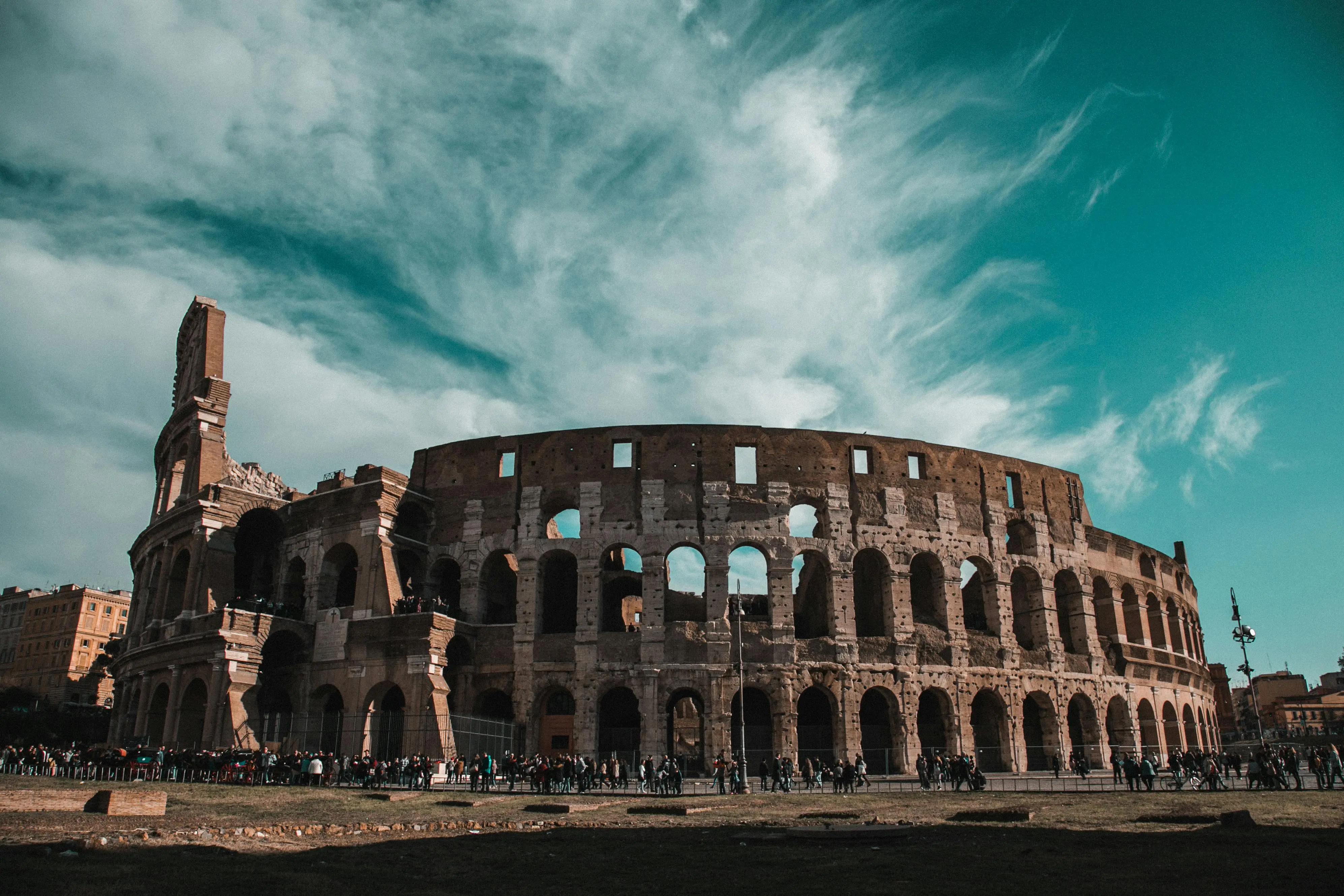 Now this would have been a sight to see, an Amphitheatre built to entertain thousands by watching brutal sports.