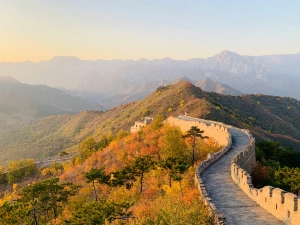 This is the incredible structure of the Great Wall of China.