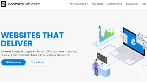 This is content from Concrete CMS webpage