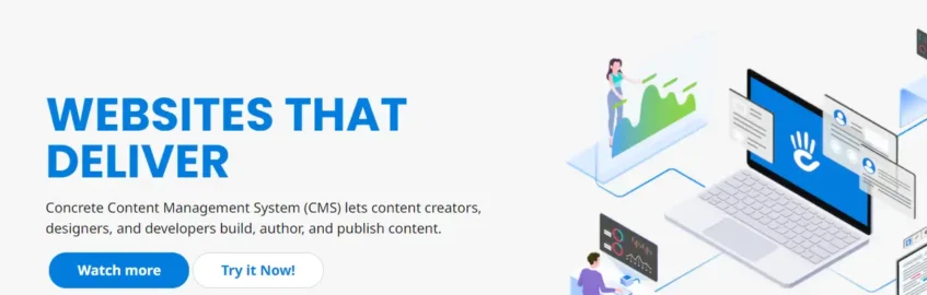 This is content from Concrete CMS webpage