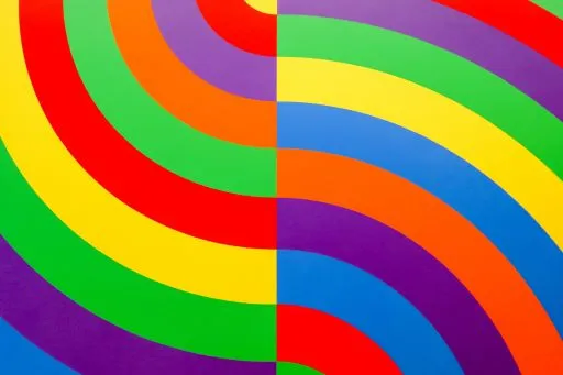 Colorful Graphic with swirls